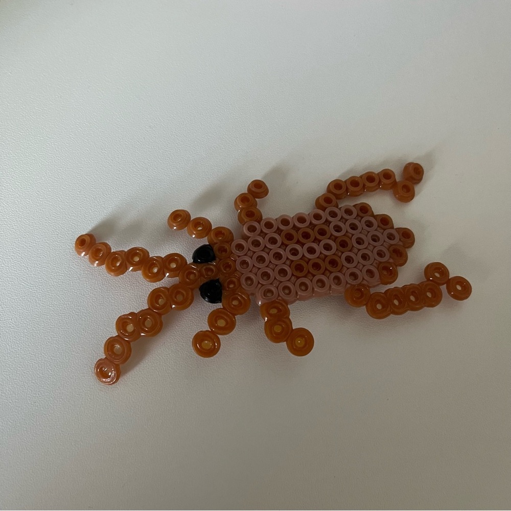 Cockroach Perler Bead Decor - Picture 2 of 3
